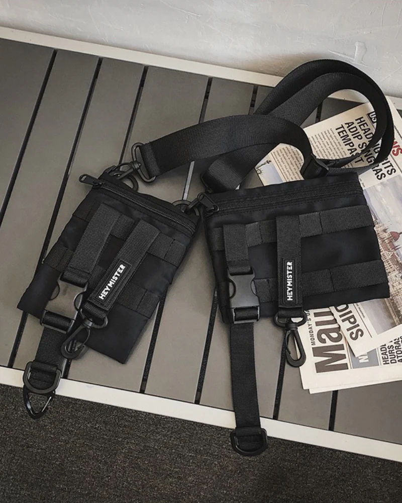 Techwear Sling Chest Bag - Image 11