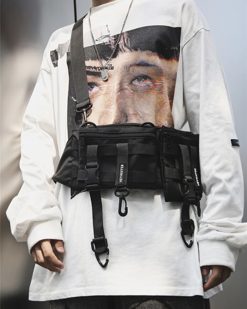 Techwear Sling Chest Bag - Image 3