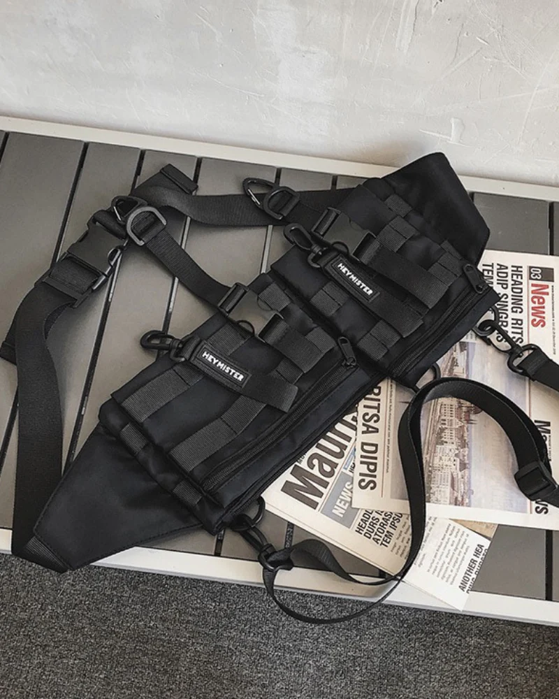Techwear Sling Chest Bag - Image 8