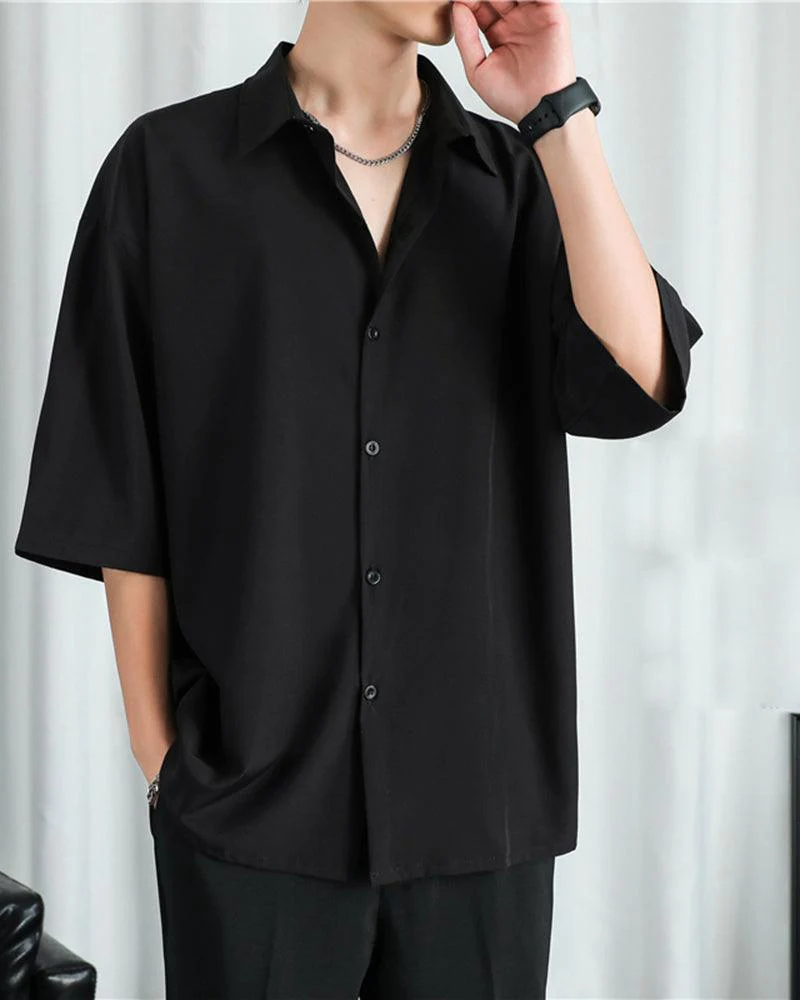 Techwear Summer Ice Silk Shirt - Image 4