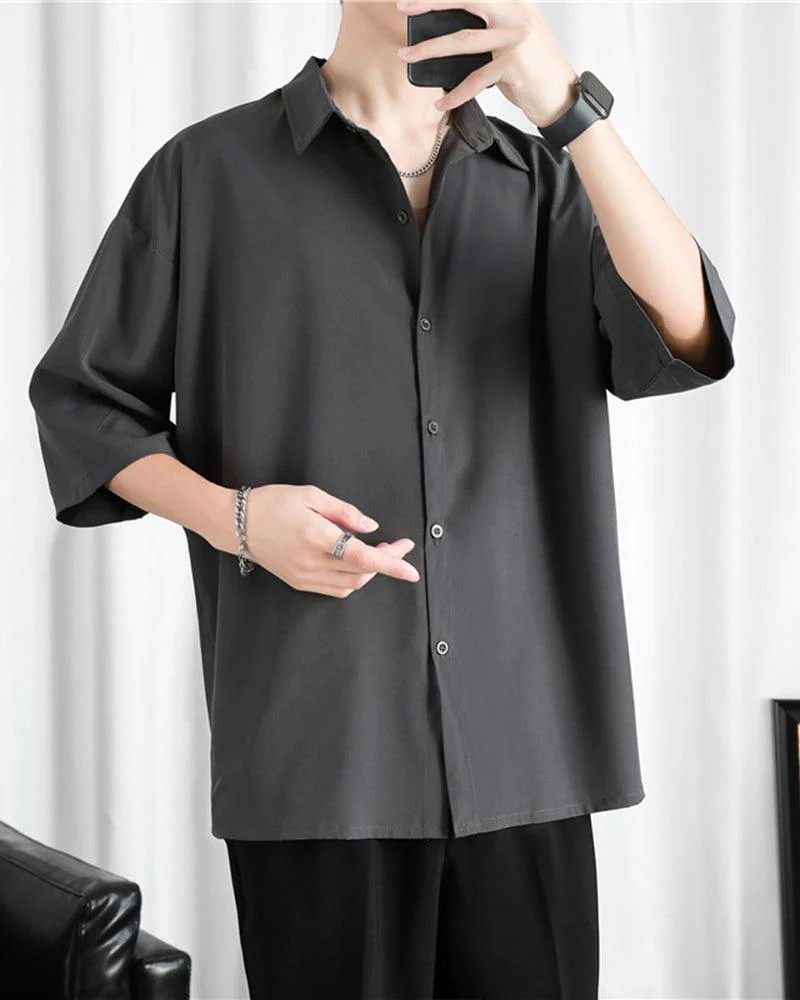 Techwear Summer Ice Silk Shirt - Image 7