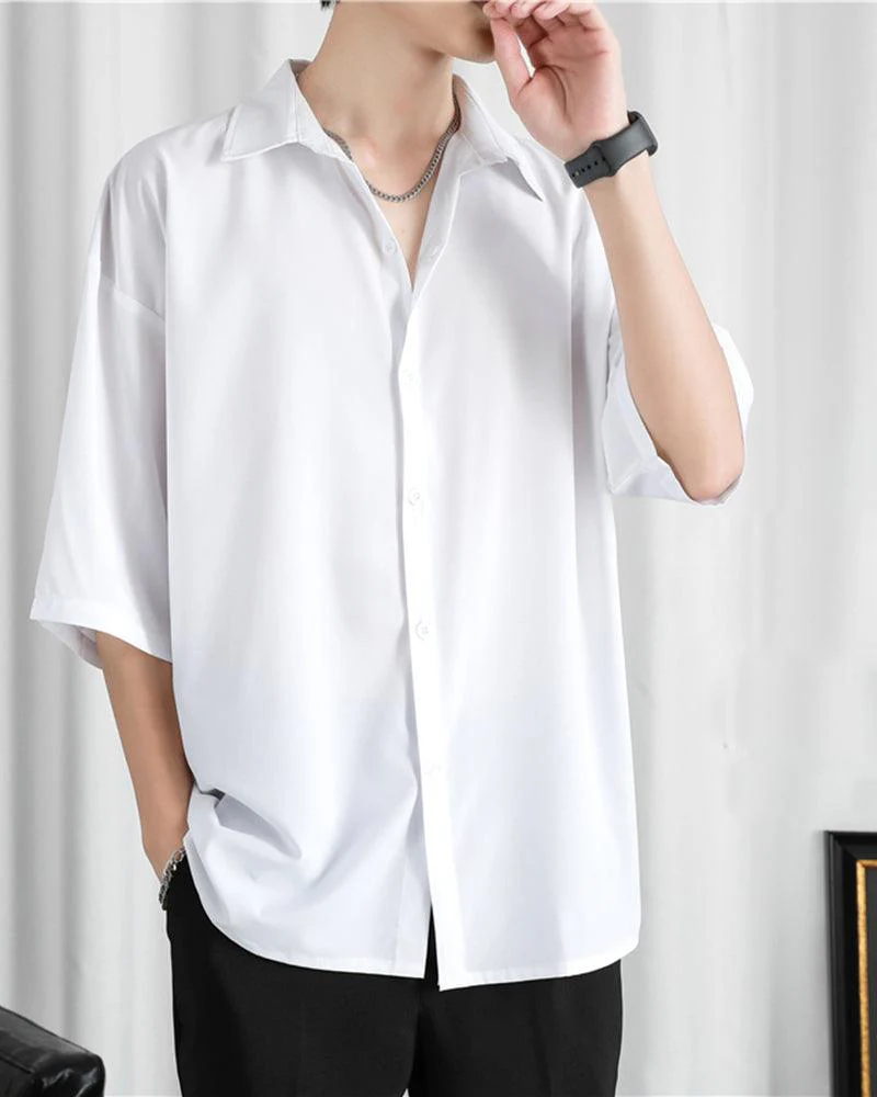 Techwear Summer Ice Silk Shirt - Image 8