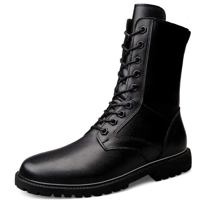 Techwear Tactical Leather Boots - Image 3