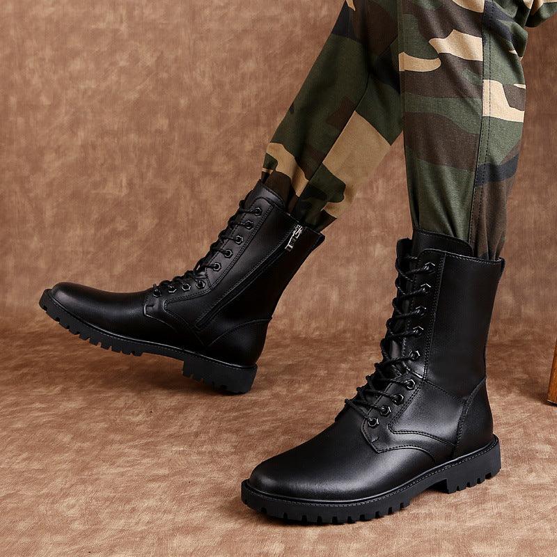 Techwear Tactical Leather Boots - Image 5