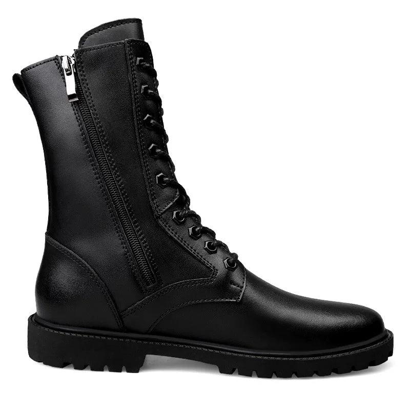 Techwear Tactical Leather Boots - Image 8
