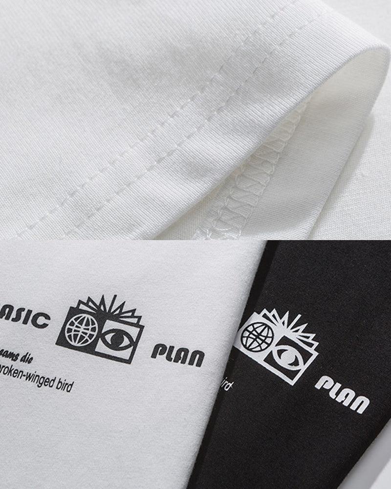 Time Stands Still Moon Universe Sci-Fi T-Shirt - Image 16