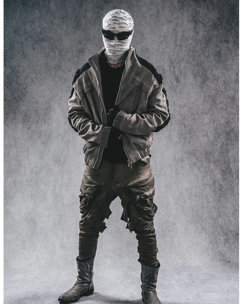 Wasteland Wear Contrast Folded Trim Jacket - Image 10