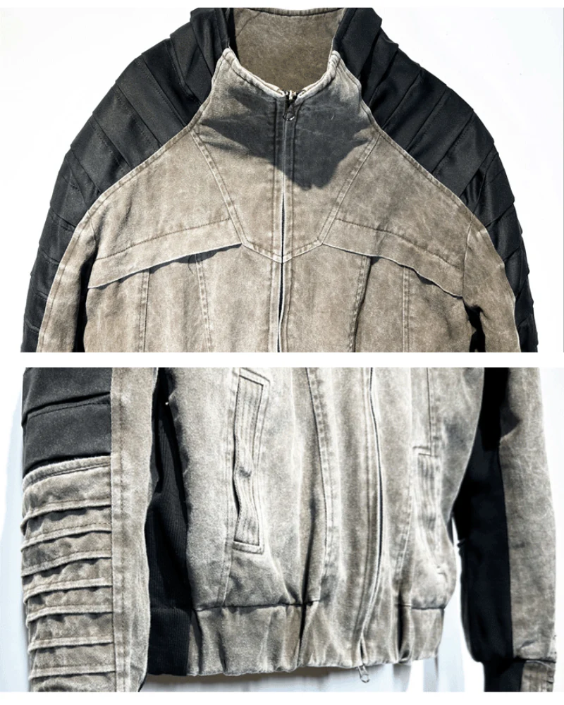 Wasteland Wear Contrast Folded Trim Jacket - Image 11