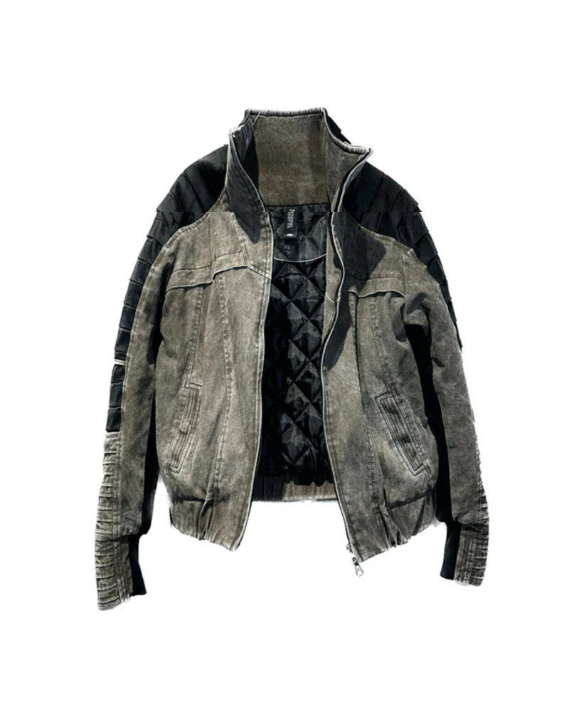 Wasteland Wear Contrast Folded Trim Jacket - Image 4