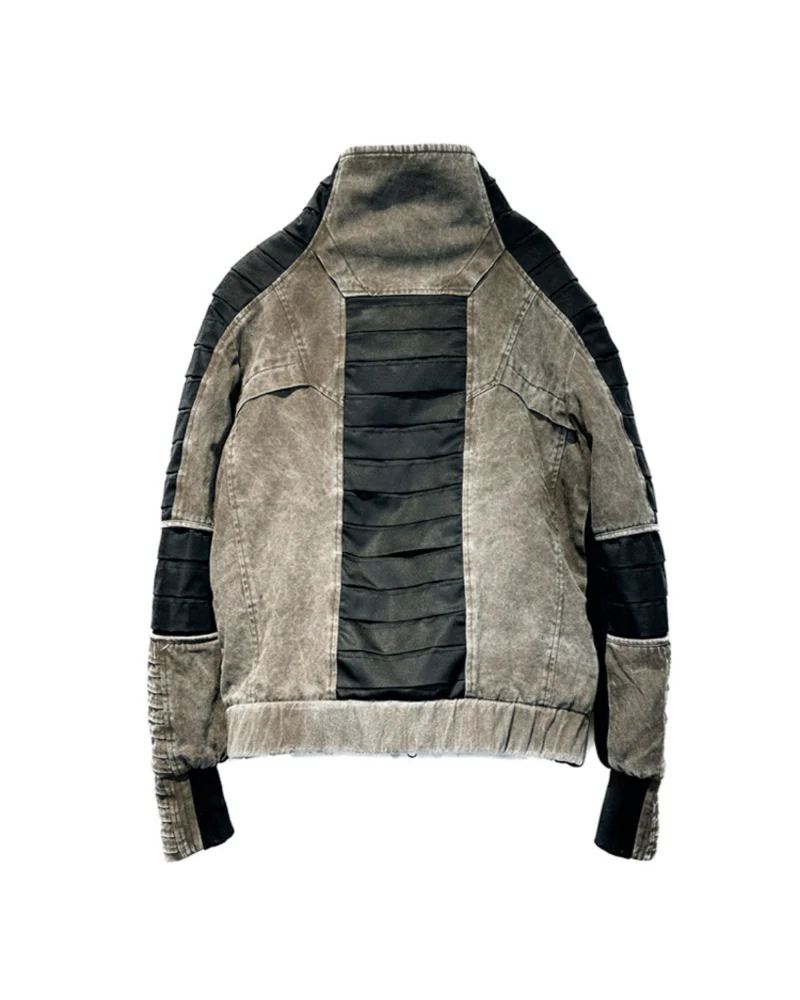 Wasteland Wear Contrast Folded Trim Jacket - Image 5