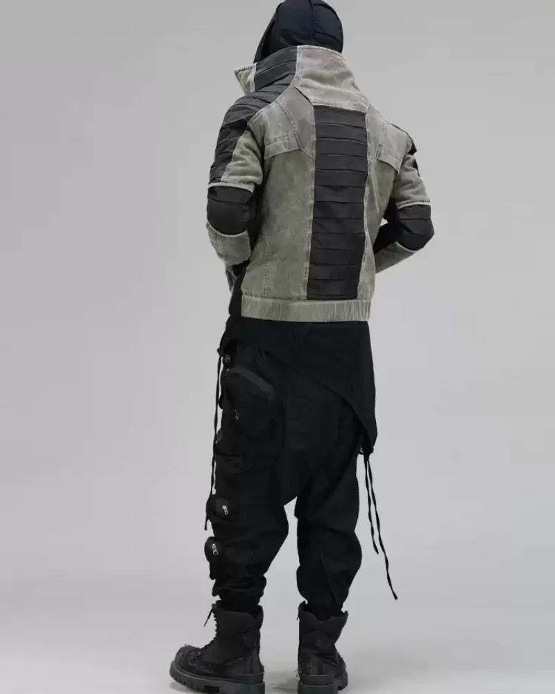 Wasteland Wear Contrast Folded Trim Jacket - Image 7
