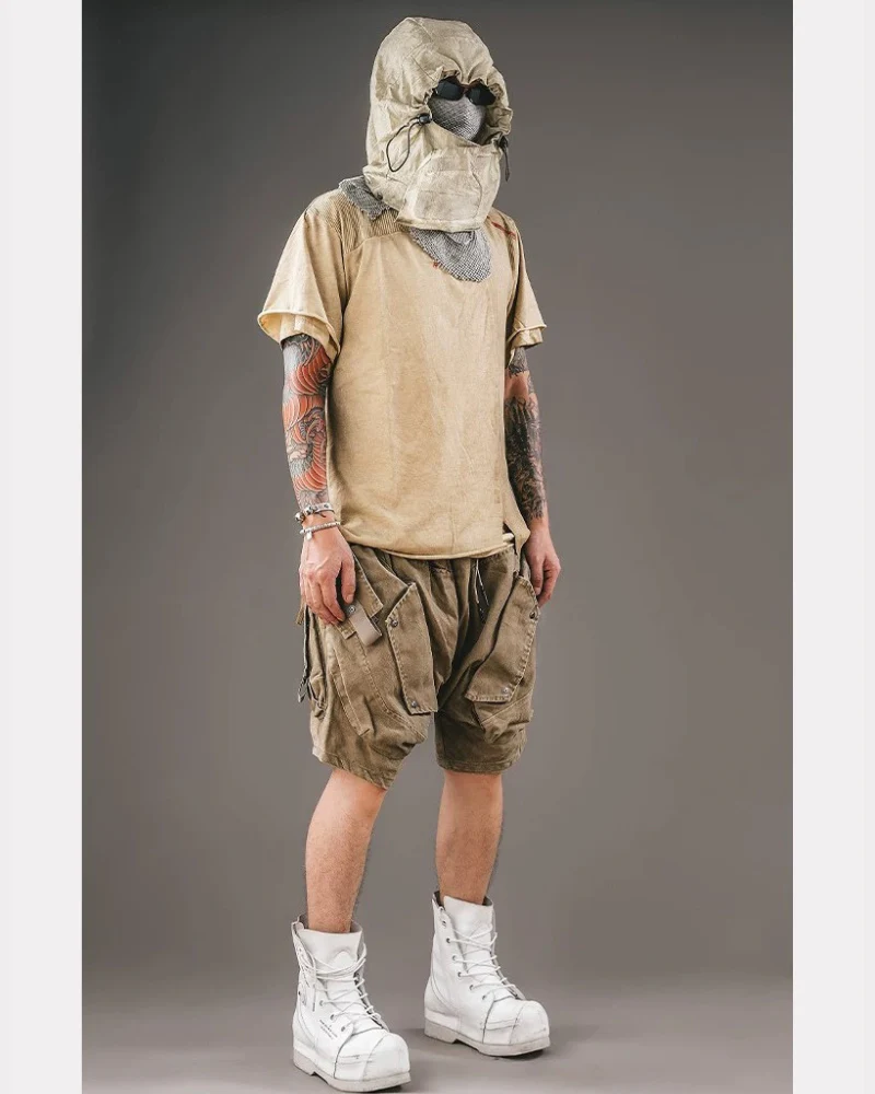 Wasteland Wear Functional Multi-Pocket Cargo Shorts - Image 4