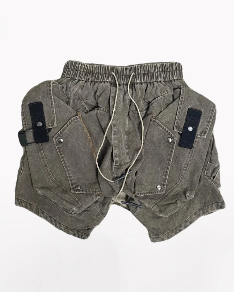 Wasteland Wear Functional Multi-Pocket Cargo Shorts - Image 5