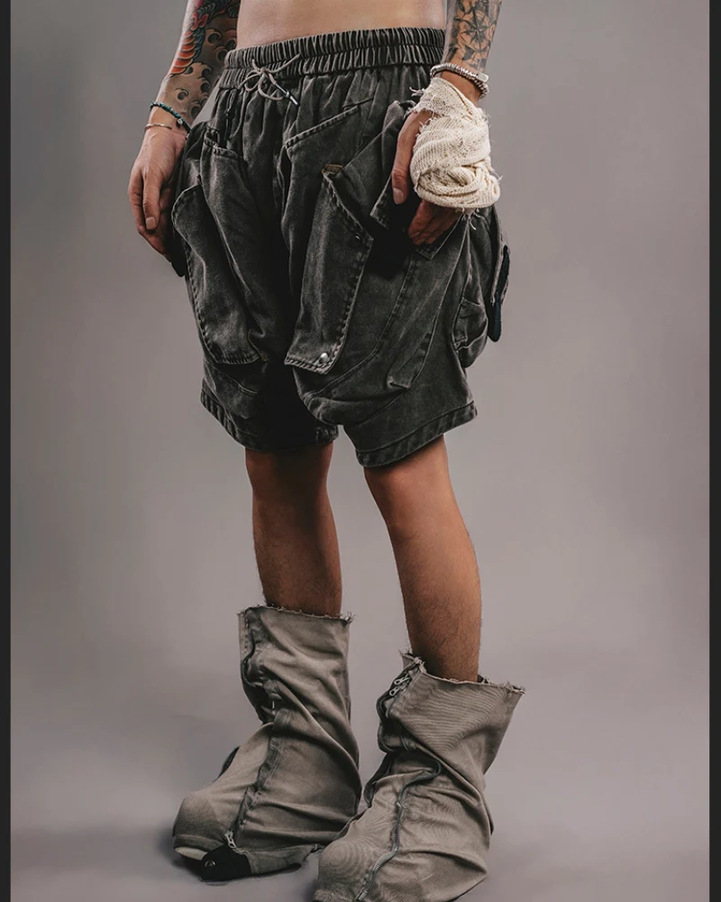 Wasteland Wear Functional Multi-Pocket Cargo Shorts - Image 6