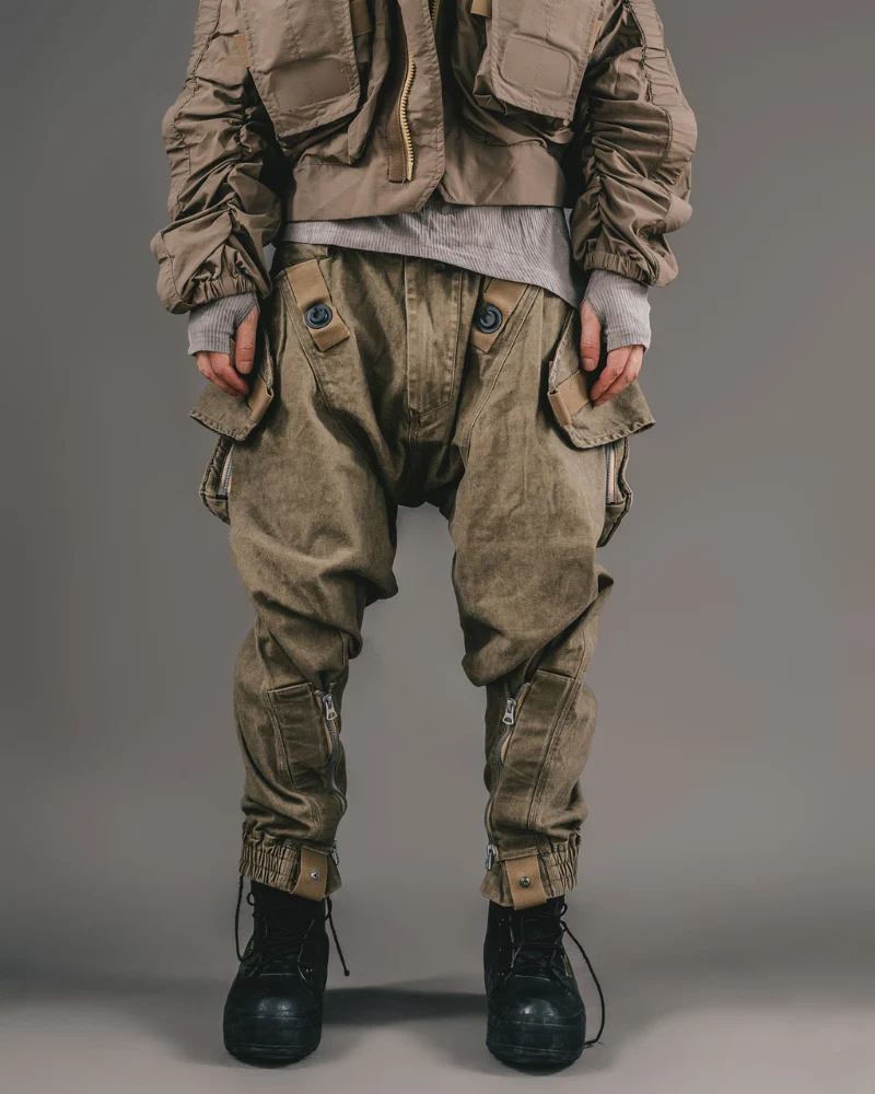 Wasteland Wear Functional Retro Multi-Way Pants - Image 4